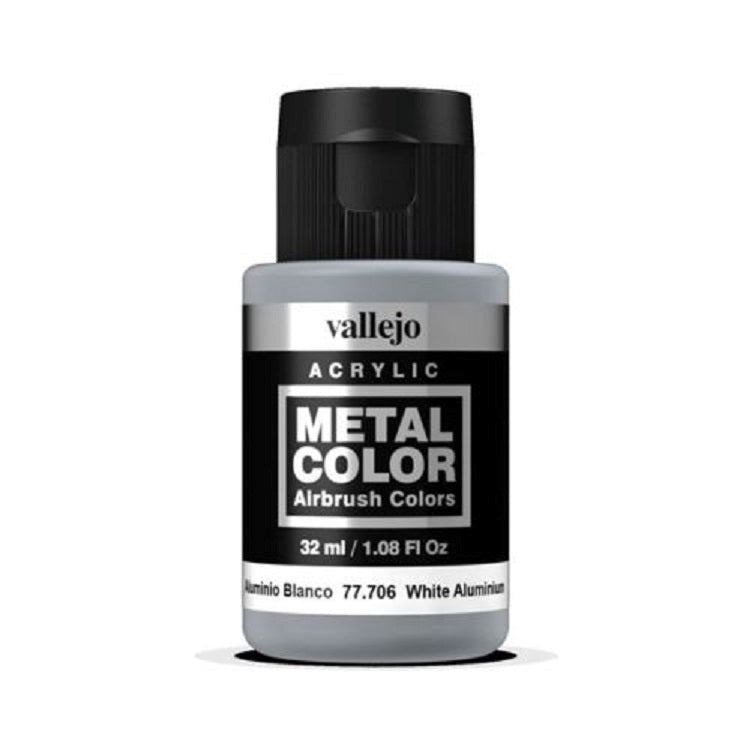 Vallejo AV77706 Metal Colour White Aluminium 32 ml