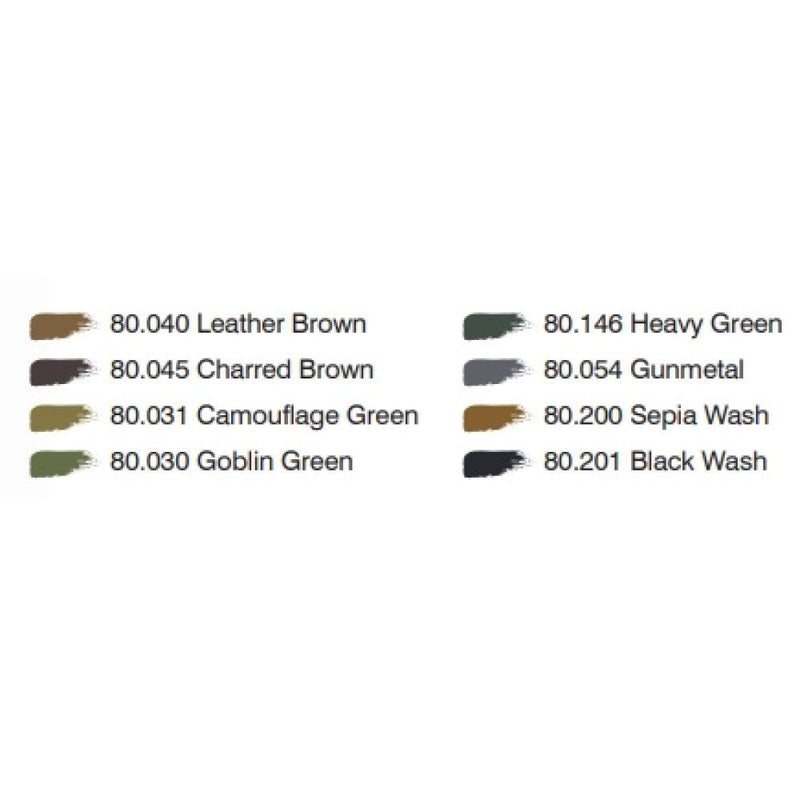 Vallejo AV80255 Wizkids Premium Paint Set Defenders of the Wild