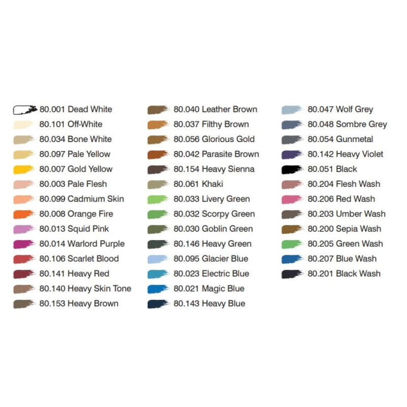 Vallejo AV80259 Wizkids Premium Paint Set Fleshtones