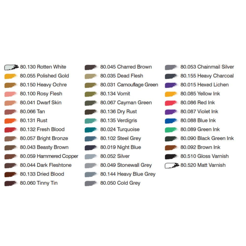 Vallejo AV80261 Wizkids Premium Paint Set Intermediate Case