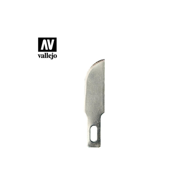 Vallejo AVT06002 Hobby Tools #10 General Purpose Curved blades (5) for no.1 handle
