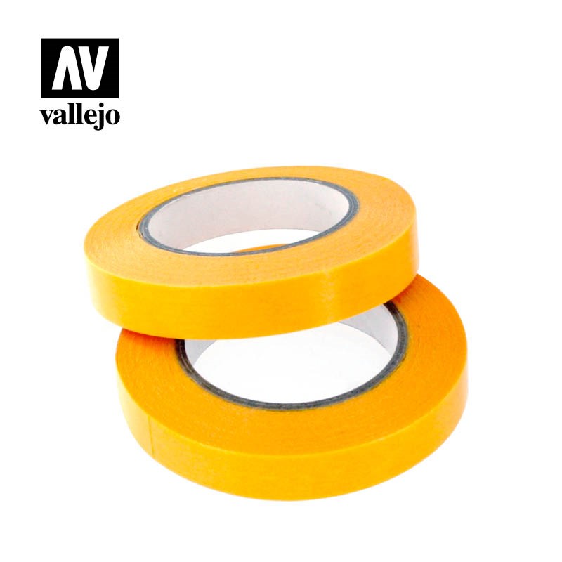 Vallejo AVT07006 Hobby Tools Precision Masking Tape 10mmx18m Twin Pack
