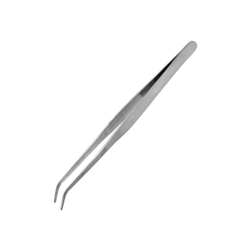 Vallejo AVT12009 Hobby Tools Strong Curved Stainless Steel Tweezers (175 mm)