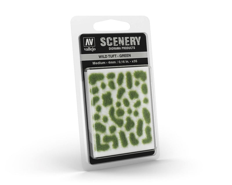 Vallejo SC406 Scenery Wild Tuft Medium Green