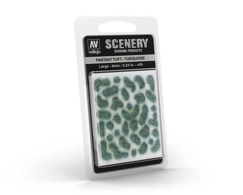Vallejo SC432 Scenery Fantasy Tuft Large Turquoise