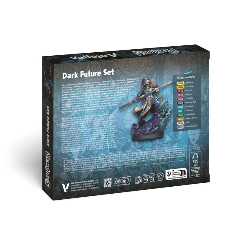 Vallejo AV72202 Game Colour Squidmar Miniatures Dark Future Set