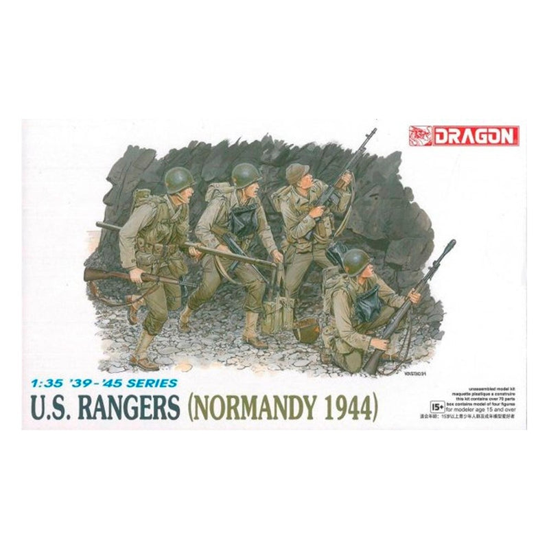 Dragon Model 6021 1/35 U.S. RANGERS (NORMANDY 1944) (8948587790573)