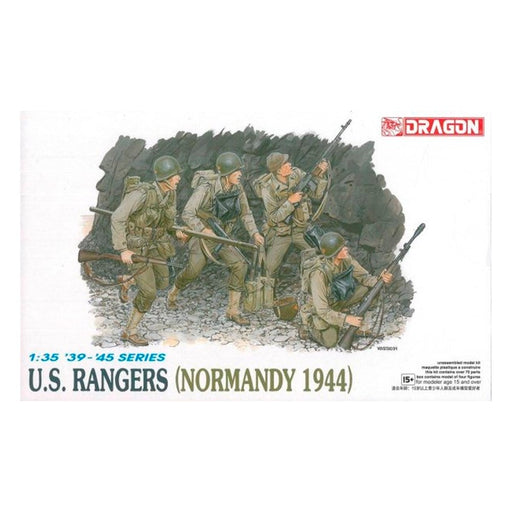 Dragon Model 6021 1/35 U.S. RANGERS (NORMANDY 1944) (8948587790573)