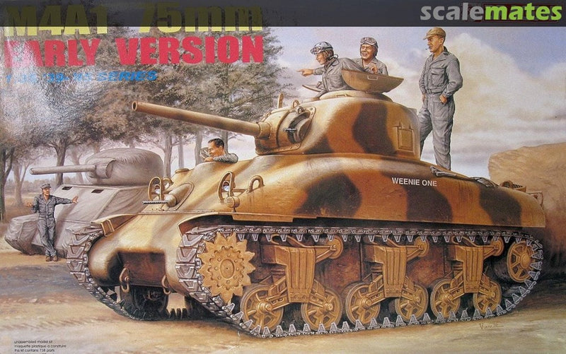 Dragon Model 6701 1/35 M4A1 75mm EARLY VERSION (8948587888877)