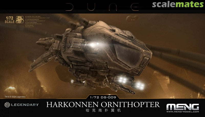 Meng DS-009 1/72 Harkonnen ornithopter (8948587987181)