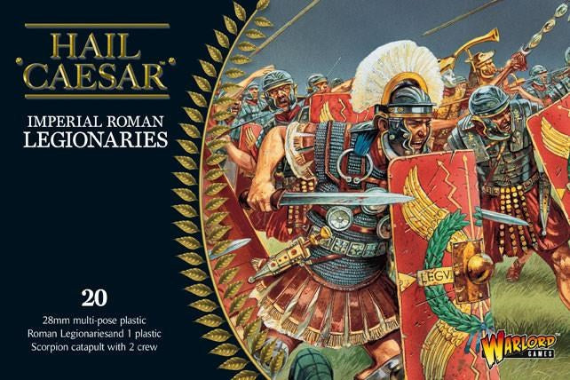 Hail Caesar WGH-IR-01 28mm Early Imperial Romans: Legionaries and Scorpion boxed set