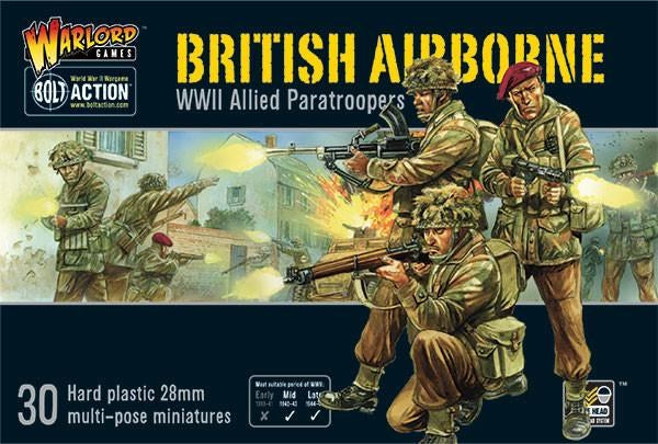 Bolt Action 402011009 1/56 British Army Infantry Airborne