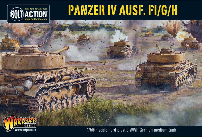 Bolt Action 402012010 1/56 German Army Tanks Panzer IV Ausf. F1/G/H Medium Tank