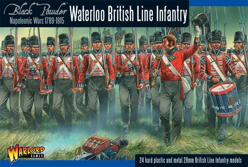 Black Powder WGN-BR-12 28mm Napoleonic Wars British Line Infantry (Waterloo)