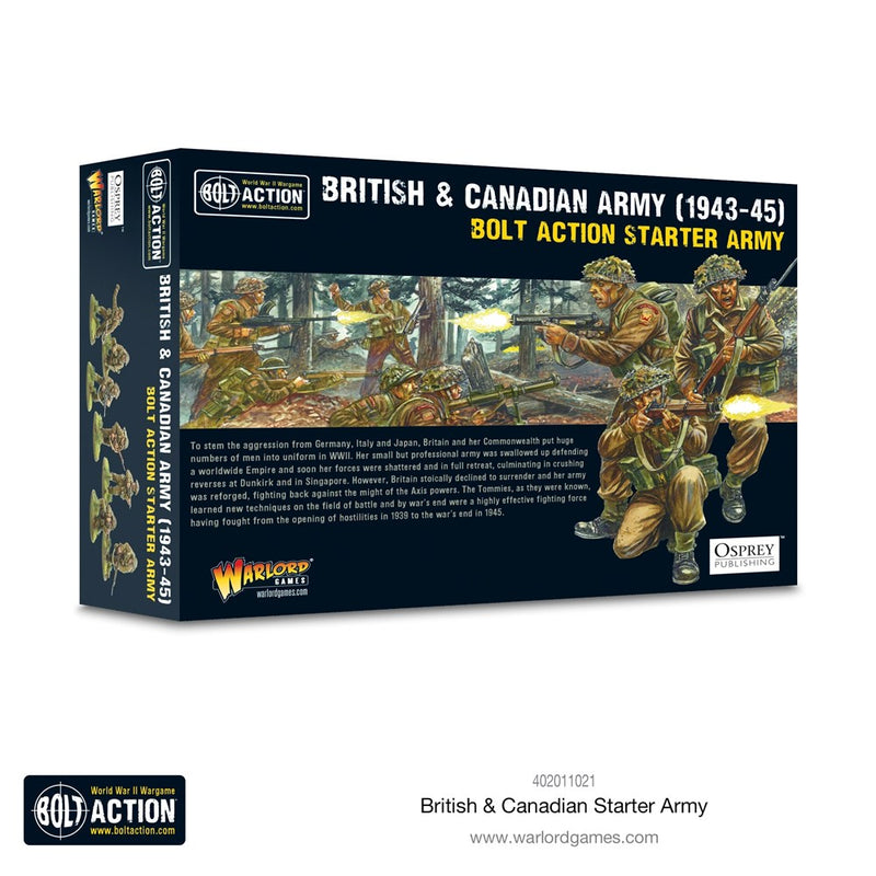 Bolt Action 402011021 1/56 Starter Armies British & Canadian Army (1943-45) Starter Army
