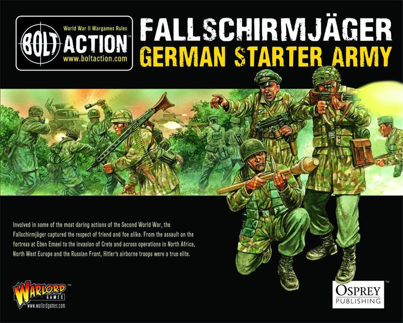 Bolt Action WGB-START-11 1/56 Starter Armies Fallschirmjager Starter Army
