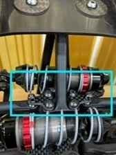 Agama AG-5N9203 Rear carbon fiber 3mm camber link stiffener (2) Agama N1 and N1E