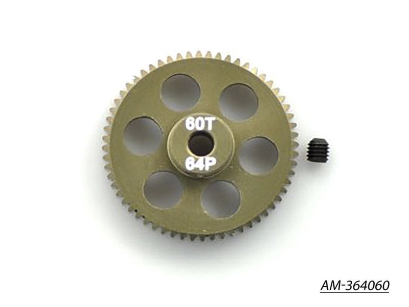 Arrowmax AM-364060 Pinion Gear 64P 60T 7075 Hard
