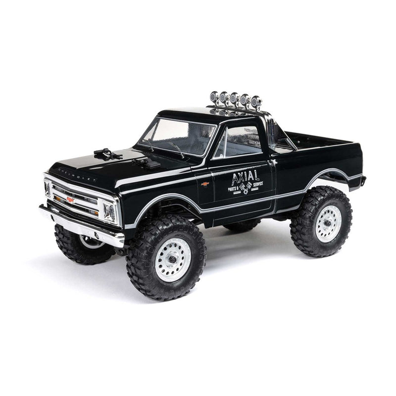 Axial AXI00001V2T4 1/24 SCX24 1967 Chevrolet C10 4WD Truck RTR Black