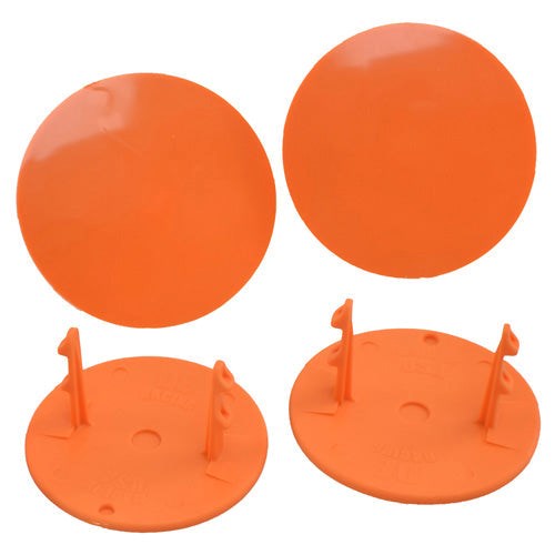 DE Racing DER-GMP-O Gambler Snap-In Mud Plugs (Orange)