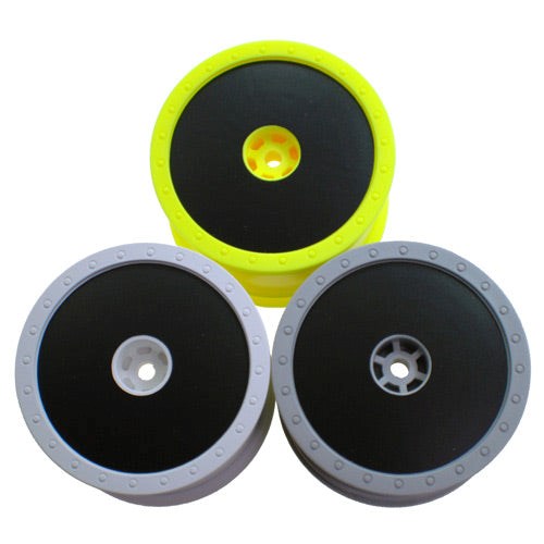 DE Racing DER-SD1-BLK Sticker Disk for Borrego wheels / Matte Black