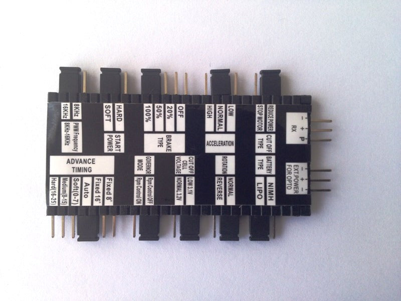 HTIRC HTI-PRG-CARD ESC Program Card for Dragon Fly & Hornet