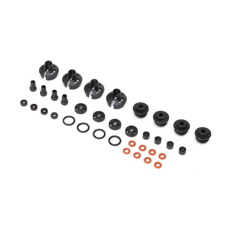 LOSI LOS213011 Shock Cartdrige Rebuild Kit (4): Mini LMT