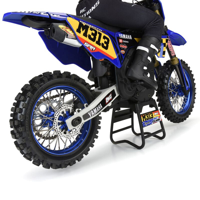 Proline PRO283700T1 1/4 Pro-Spec Aluminum V2 Bead Rear Wheel Assembled Blue: Promoto-MX