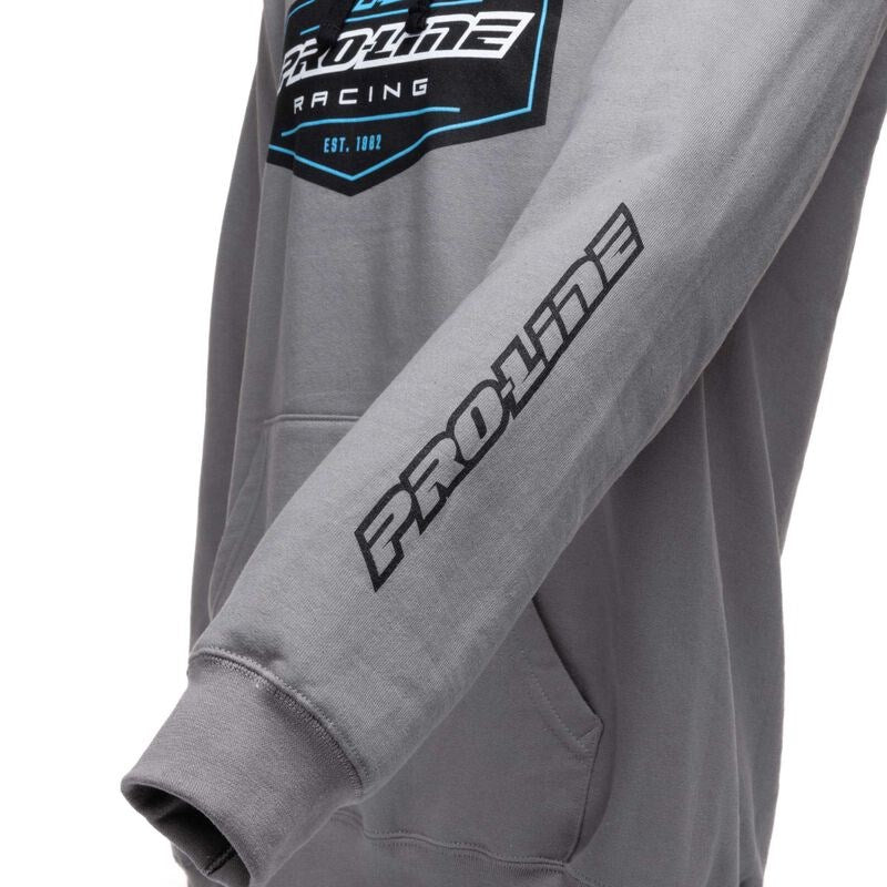 Proline PRO986404 Pro-Line Crest Gray Hoodie - XL