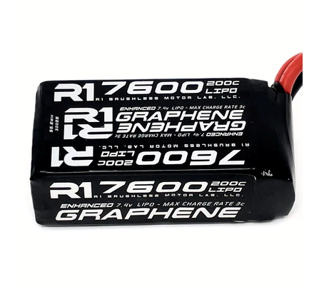 R1WURKS R1030028 7600 Mah 200c 2S Shorty Soft Case For Drag Racing 030028