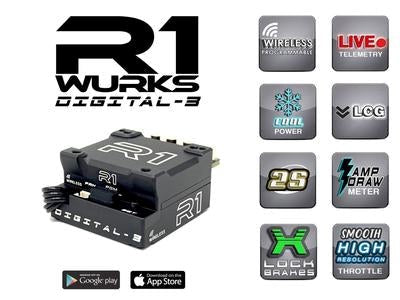 R1WURKS R1040013 Super Stock 2S Digital 3 ESC