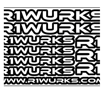 R1WURKS R1STKRSHT WURKS STICKER SHEET