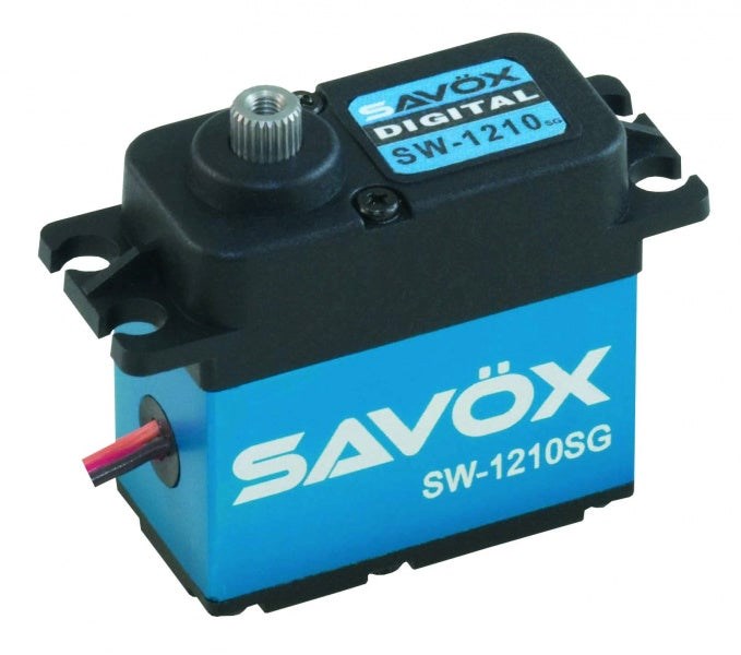 Savox SW-1210SGP Standard size Waterproof 32kg/cm 0.13sec @ 7.4v Digital Coreless Motor Servo with Soft Start  71g 40.6x20.7x42.0mm