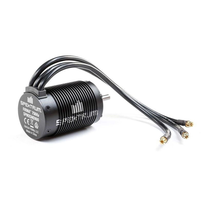 Spektrum SPMXSM4200 Firma 5687 750kv 4-Pole Brushless Motor: 8mm shaft