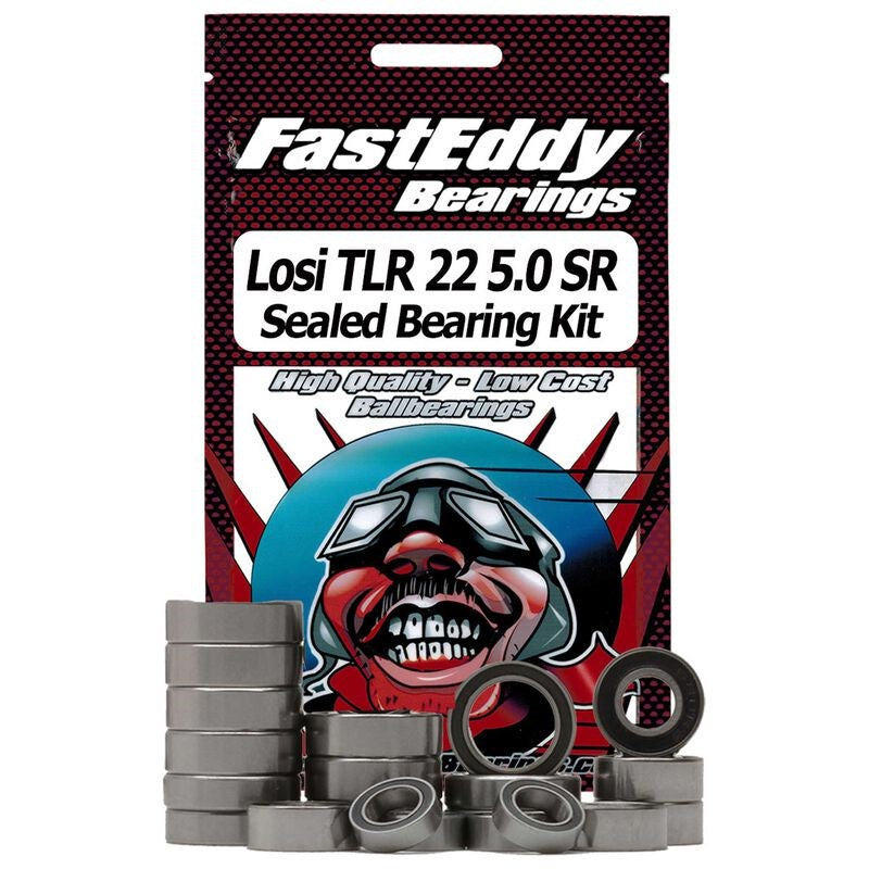 Fast Eddy TFE5919 Sealed Bearing Kit - TLR 22 4.0 5.0SR 5.0AC 5.0DC 3.0T 4.0T & 3.0SCT
