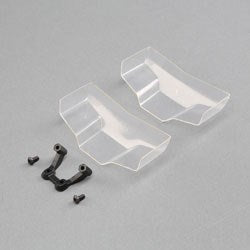 Team LOSI Racing TLR330010 Low Front Wing Clear with Mount (2)