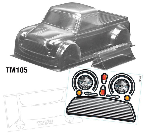 Team C TM105 1/10 Mini Truck WB 225mm Width 165mm Suit Tamiya Mini (8949829894381)
