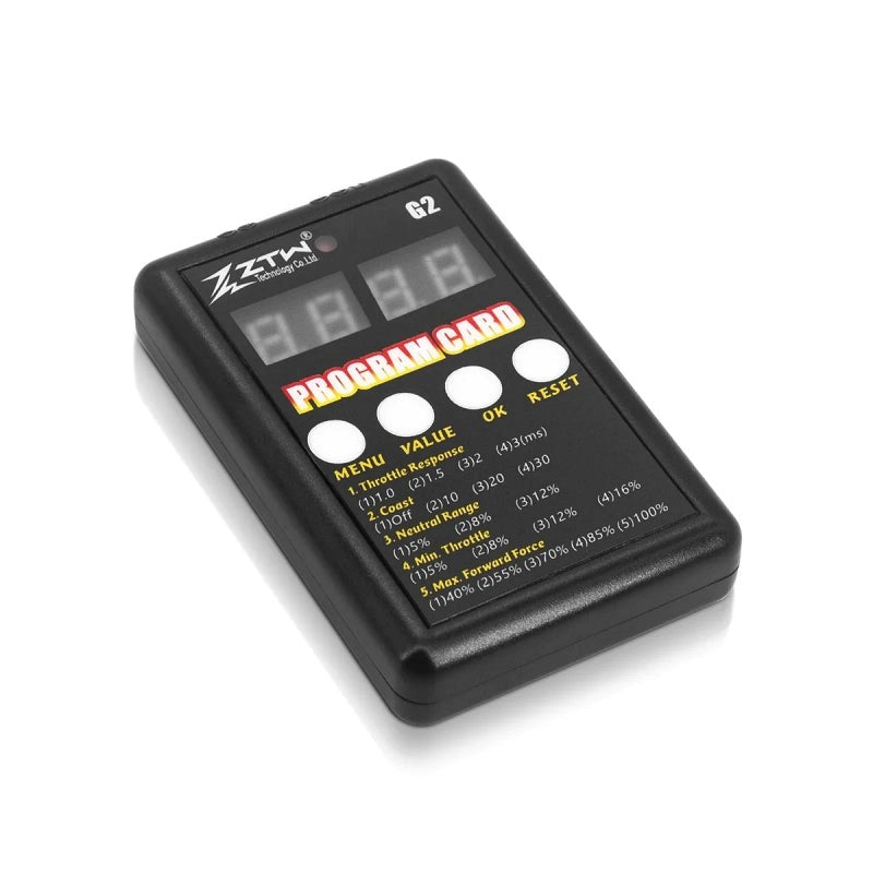 ZTW ZTW-1300011 LED Program Card Beast G2 SL Car ESC