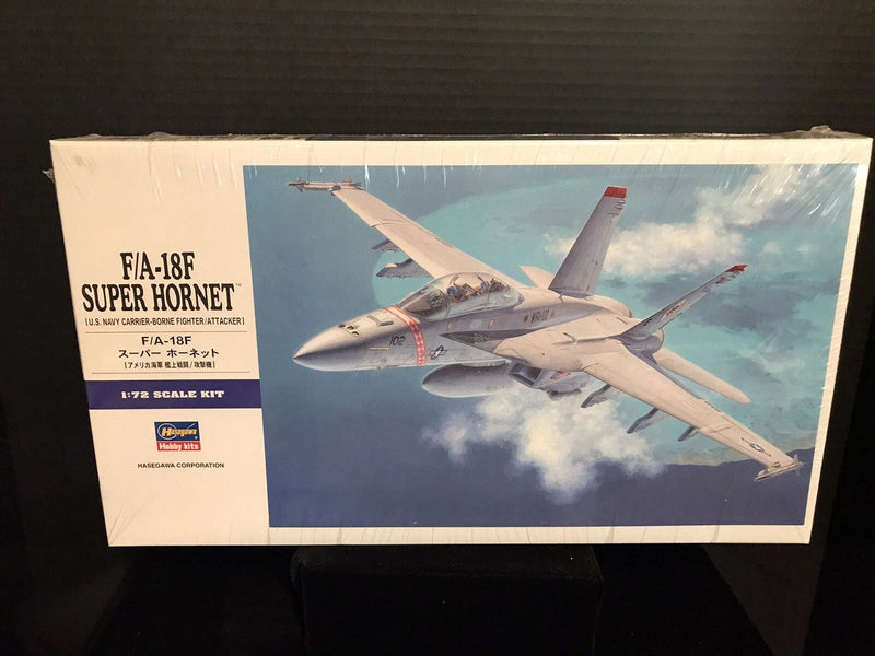 Hasegawa 548 1/72 F/A-18F SUPER HORNET (U.S. Navy Carrier-Borne Fighter/Attacker) - Hobby City NZ
