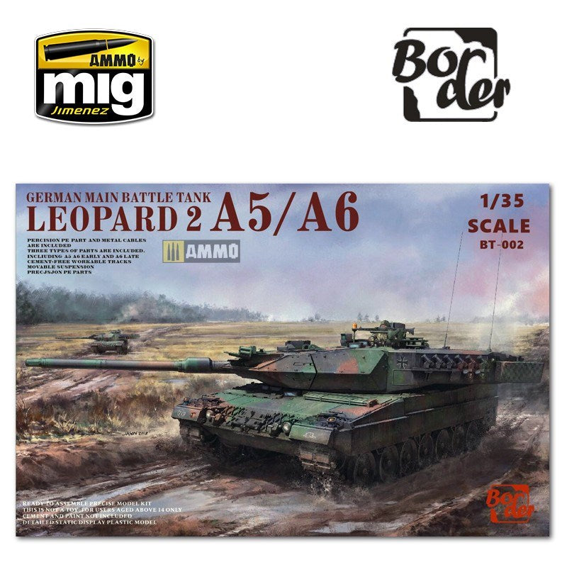 Border Model BT002 1/35 Leopard 2 A5/A6