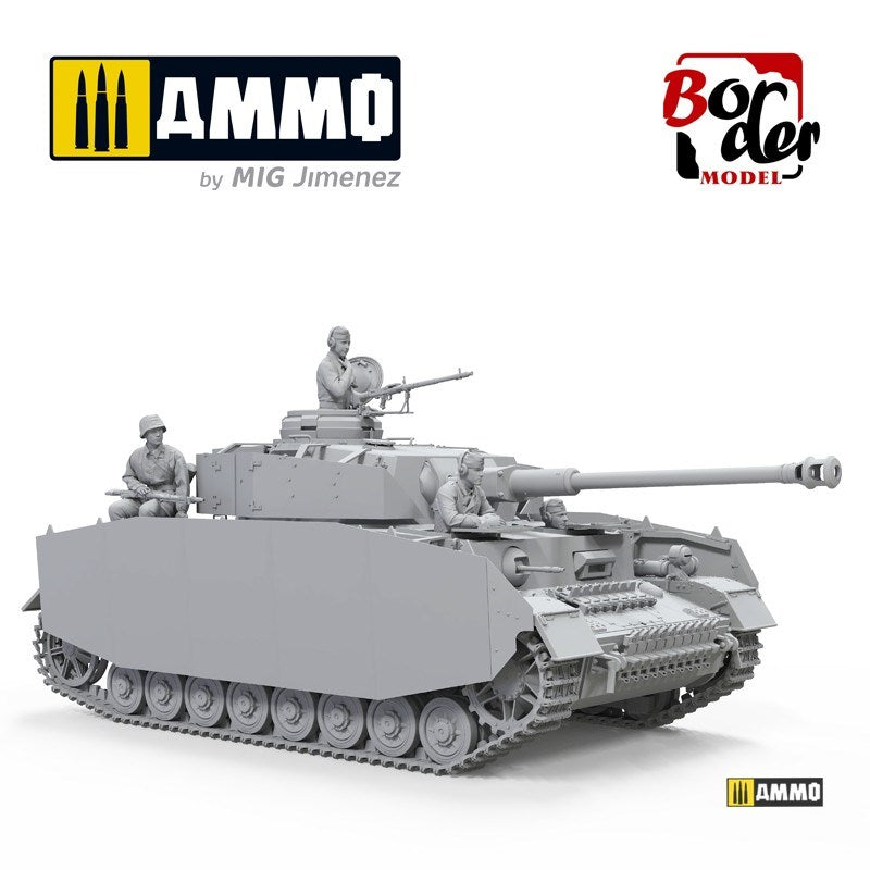 Border Model BT005 1/35 Panzer IV H Early/Mid (w/ 4 Tank Crew) 2 in 1