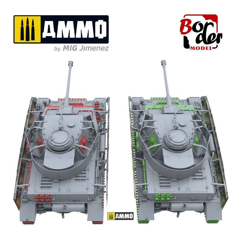 Border Model BT005 1/35 Panzer IV H Early/Mid (w/ 4 Tank Crew) 2 in 1
