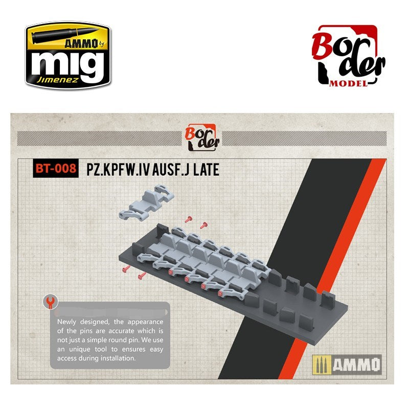 Border Model BT008 1/35 Panzer IV J Late w/ Workable Tracks