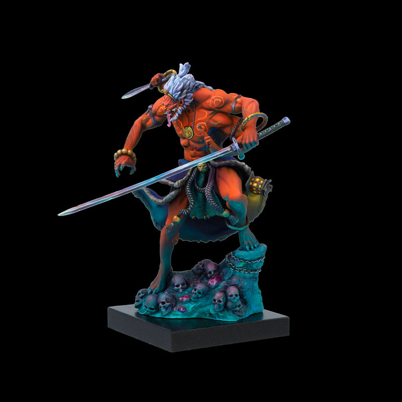 Scale 75 SSG-002 Figures Song of Gods Oni Kouchokujin 75mm