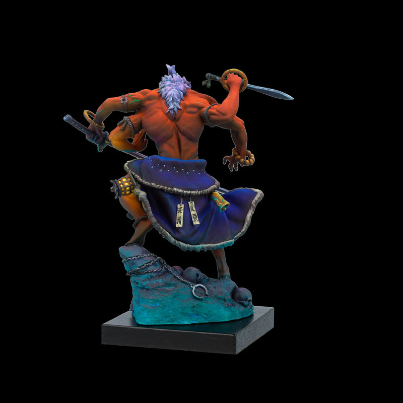 Scale 75 SSG-002 Figures Song of Gods Oni Kouchokujin 75mm