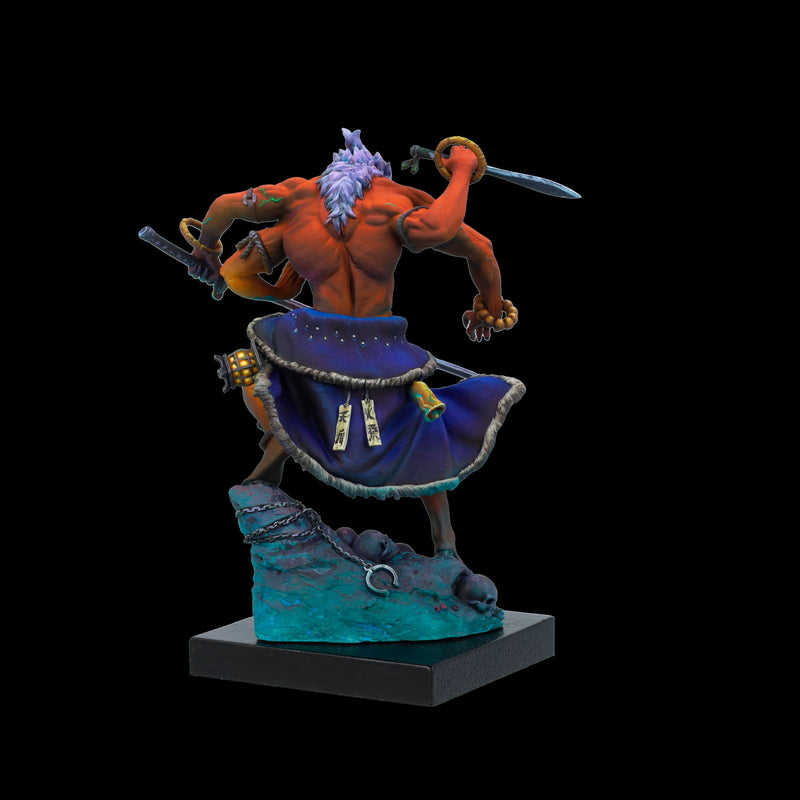 Scale 75 SSG-002 Figures Song of Gods Oni Kouchokujin 75mm