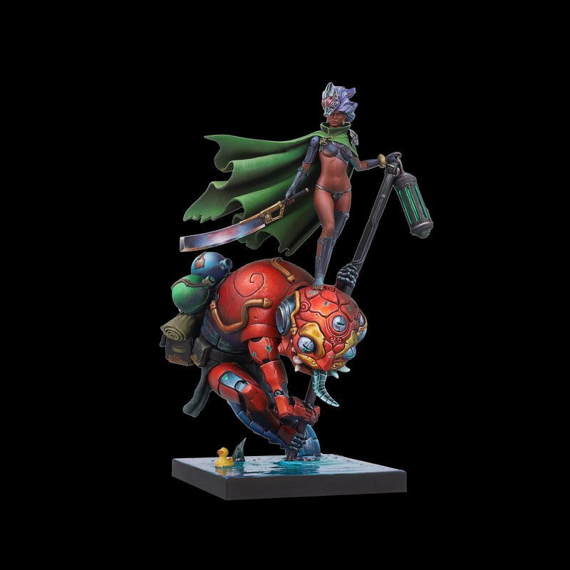 Scale 75 SSN-003 Busts New Age Scrappers Kitsune & Hanibaru 75mm