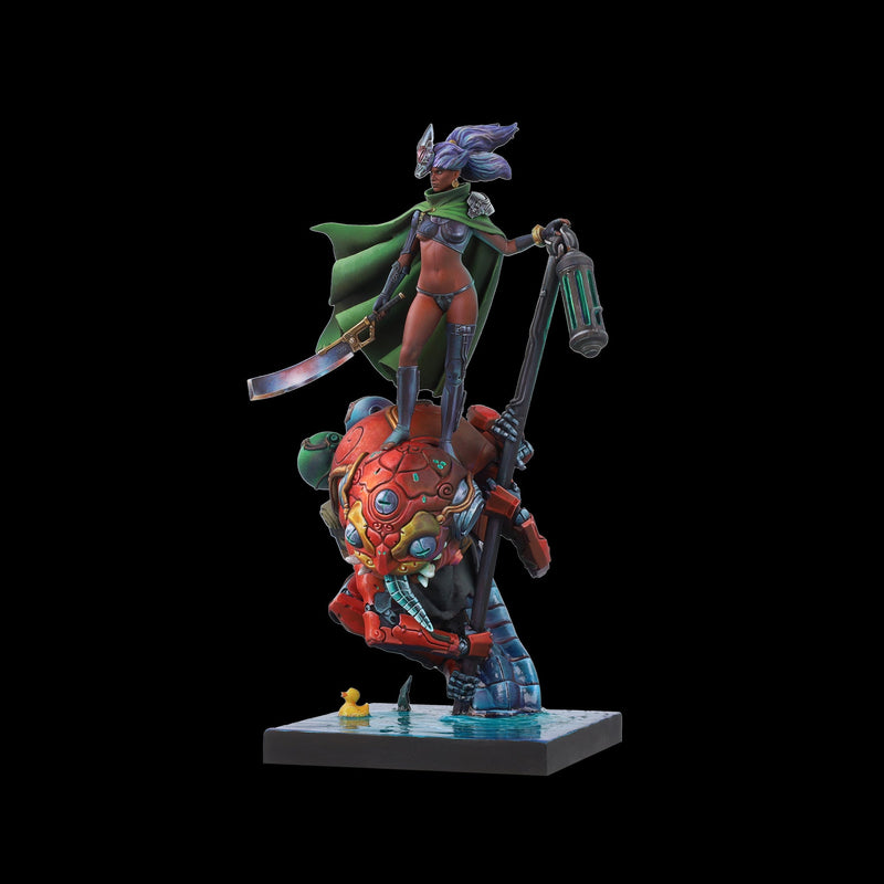 Scale 75 SSN-003 Busts New Age Scrappers Kitsune & Hanibaru 75mm