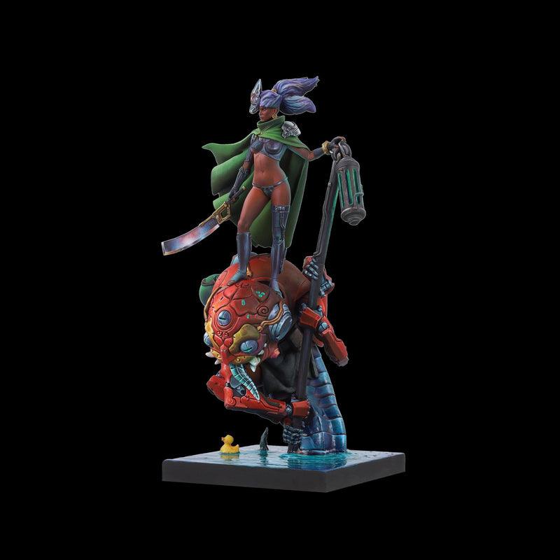 Scale 75 SSN-003 Busts New Age Scrappers Kitsune & Hanibaru 75mm