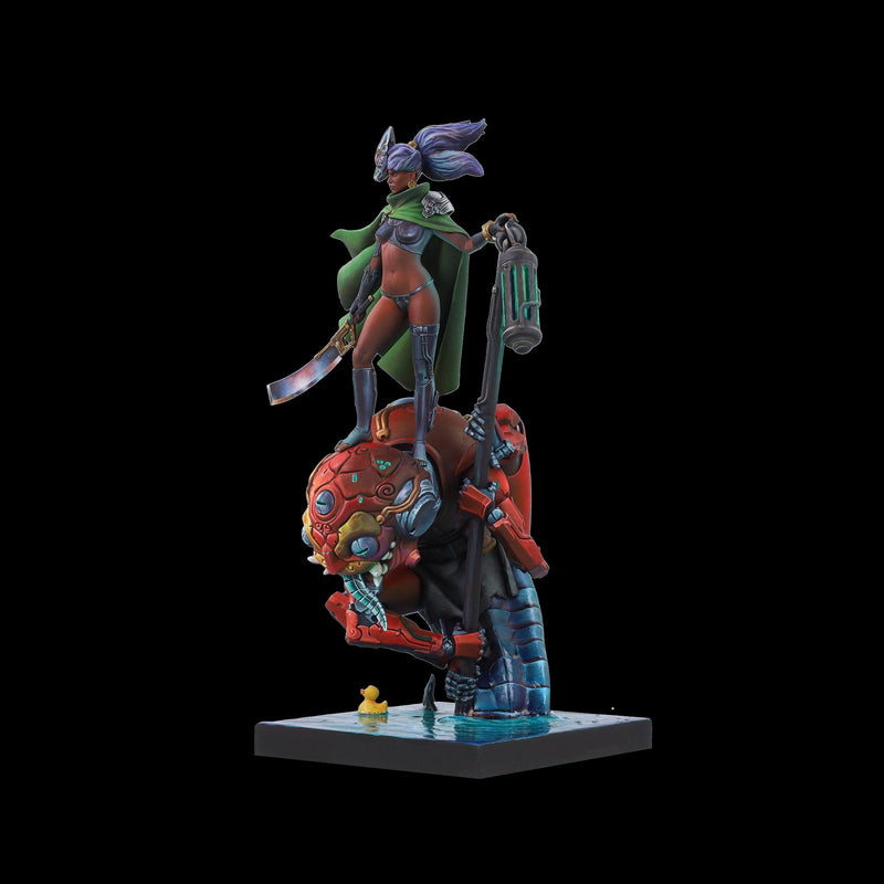 Scale 75 SSN-003 Busts New Age Scrappers Kitsune & Hanibaru 75mm